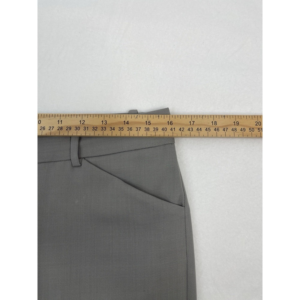 Theory Sage Virgin Wool Blend Straight Leg Professional Career Trouser Size 6 - Picture 5 of 10